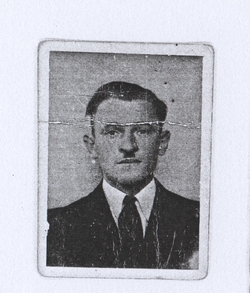 Jan Kowalik więzień KL Auschwitz i Buchenwald, b.d.m. [ze zbiorów Mauzoleum w Michniowie]